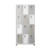 Locker en Madera 12 Puestos - Blanco