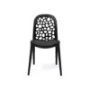 Silla para Restaurante Burbuja - Negro