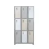 Locker en Madera 9 Puestos - Gris