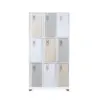 Locker en Madera 9 Puestos - Blanco