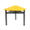 Mesa Infantil Kinder Triangular con Portalibro - Amarillo
