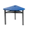 Mesa Infantil Kinder Triangular con Portalibro - Azul