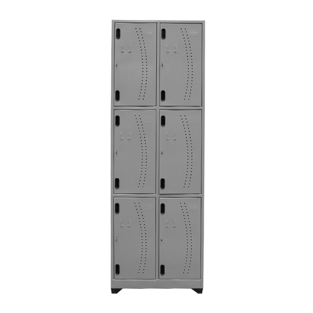 locker metalico 6 puestos vertical industrias cruz