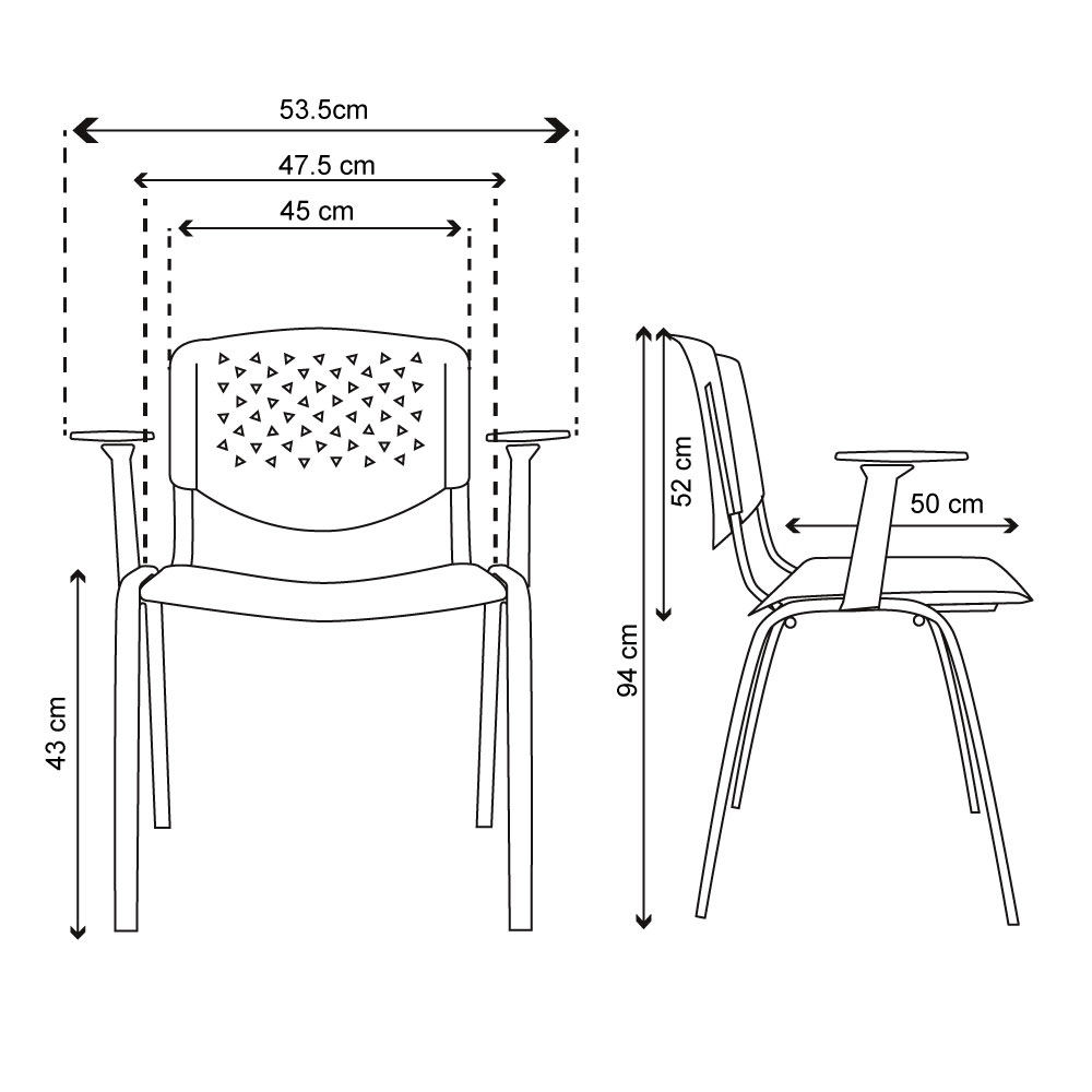 DIMENSIONES SILLA UCRANIA