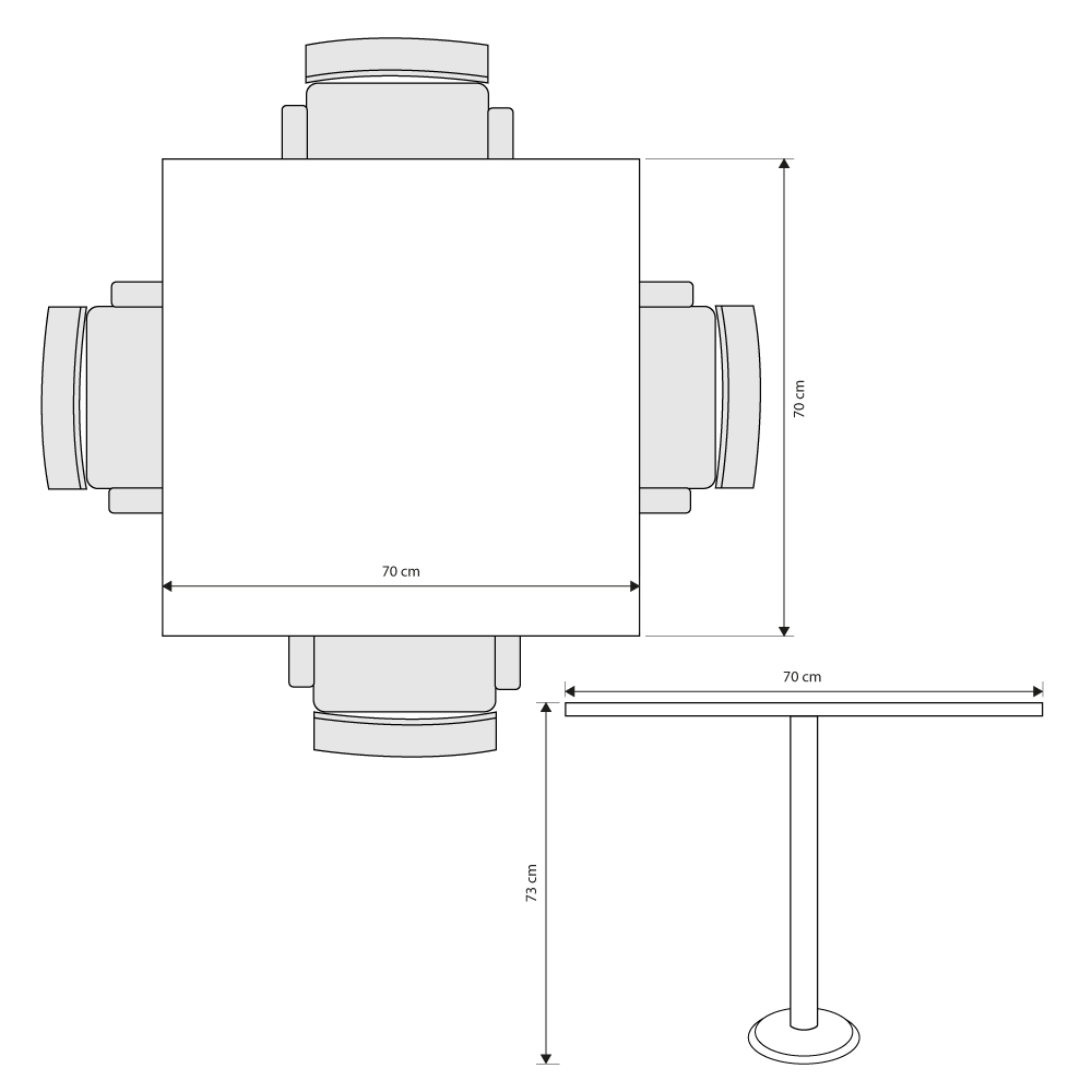 Dimensiones mesa para anclar 70x70 1