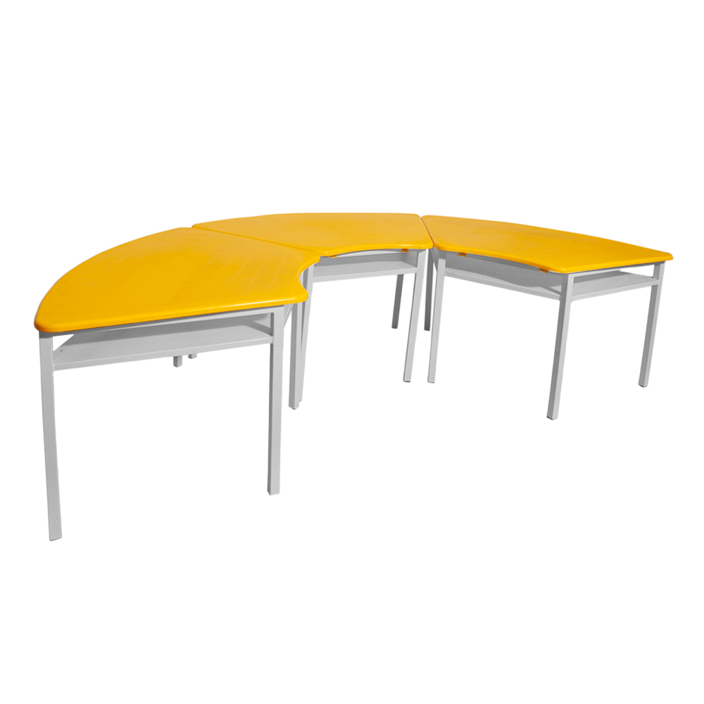 mesa trapezoidal preescolar infantil 2